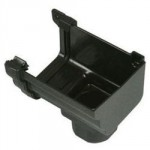 STOPEND OUTLET RIGHT HAND      CI PVC PROSTYLE 106MM BR856RCI