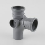 SOIL BRANCH 92DEG 82MM GREY    BS317G BRETT