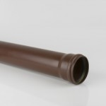 SOIL PIPE 110MM 3M BROWN       BS414BR BRETT