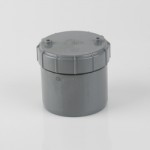 SOIL ACCESS CAP 110MM GREY     BS431G BRETT