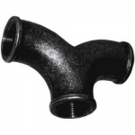 MALL TWIN ELBOW BLK 3/4 BSP