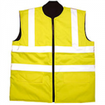 BODY WARMER LARGE YELLOW HI VIS CLASS 2 EN471