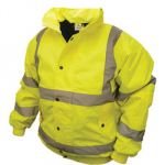 BOMBER JACKET XXXL YELLOW HI VIS CLASS 3 WATERPROOF CBJENG