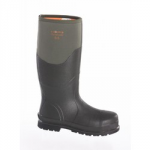 WELLINGTON SAFETY SIZE 8 GREEN BUCKBOOTZ BBZ6000GR