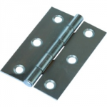 BUTT HINGE HEAVY DUTY STEEL    100 X 54MM OPEN 6MM THICK 899