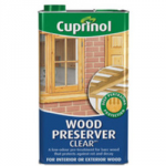 WOOD PRESERVER CLEAR 5 LITRE CUPRINOL