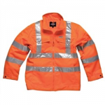 JACKET XL ORANGE HI VIS CLASS 3 POLYCOTTON 439013