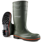 WELLINGTON SAFETY SIZE 7 GREEN HEAVY DUTY ACIFORT DUNLOP