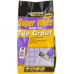 TILE GROUT FOR WALLS SUPER     WHITE POWDER 1KG 704 EVERBUILD