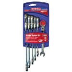 COMBINATION RATCHET SPANNER SET 6PC 8-19MM FAITHFULL