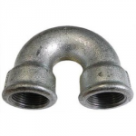 MALL RETURN BEND GALV 1/2 BSP