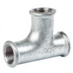 MALL SWEEP TEE GALV 1.1/2 X 3/4 BSP