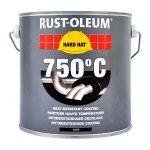 PAINT HEAT RESISTANT 750ML     MATT BLACK 750C 1078 RUSTOLEUM