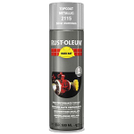 SPRAY PAINT TOPCOAT HARD HAT   METALLIC SILVER 2115 RUSTOLEUM