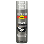 SPRAY PAINT HEAT RESISTANT     TOPCOAT SILVER 750C RUSTOLEUM