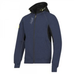 HOODIE BLUE 2816 9504 LARGE ZIPPED SNICKERS