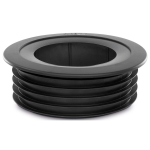 PIPESNUG 110MM BLACK SOIL WEATHER SEALING COLLAR