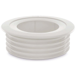 PIPESNUG 110MM WHITE SOIL WEATHER SEALING COLLAR