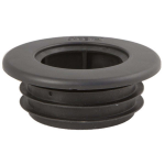 PIPESNUG 32MM BLACK WASTE WEATHER SEALING COLLAR - 3PK