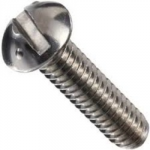 ROUND HEAD MACHINE SCREW STAINLESS 1/4 W X 2