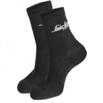 SOCKS BLACK 9204 TWIN PACK     SNICKERS