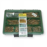 SCREW ASSORTED YELLOW 7 RAACO  INCLUDING BITS SPAX