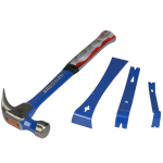 CLAW HAMMER 20OZ WITH 3 PIECE BAR SET 011-C8 VAUGHAN