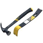 CLAW HAMMER 20OZ ANTIVIBE &    15" WONDER BAR STANLEY