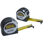 RULE 5M/16' & 8M/26' TWIN PACK CHROME FATMAX STANLEY