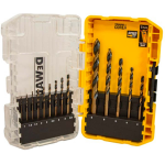 DRILL SET HSS 14 PIECE 1MM TO 8MM DT70727 DEWALT