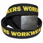 BELT LOGO BLACK 9005 0900 SNICKERS