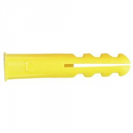 PLASTIC PLUG ECONOMY YELLOW FXPPYELL