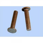 FLAT HEAD RIVET COPPER         1/4 X 1